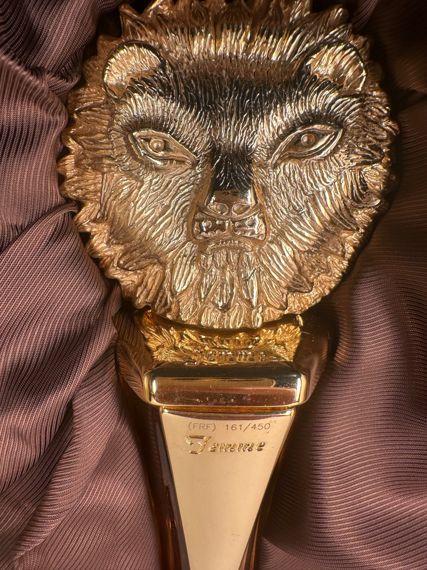 Jean Marais parfum 24K Carats gold plated year 1990 Limited edition, rare vintage
