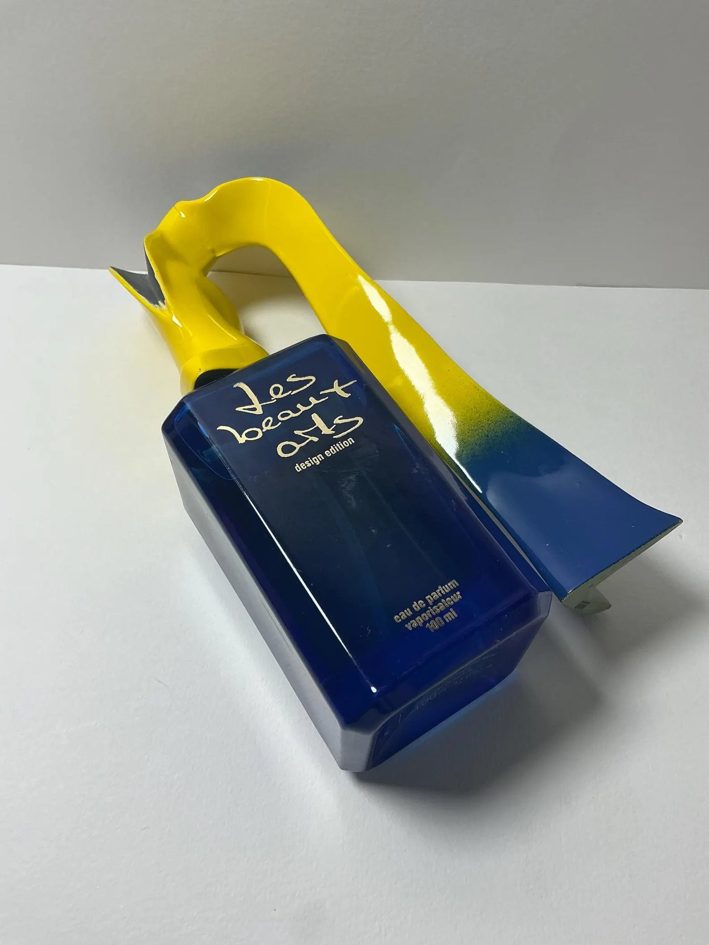Allen Jones signed sculpture "Les Beaux Arts" limited edition bronze sculpture perfume 1993, very rare