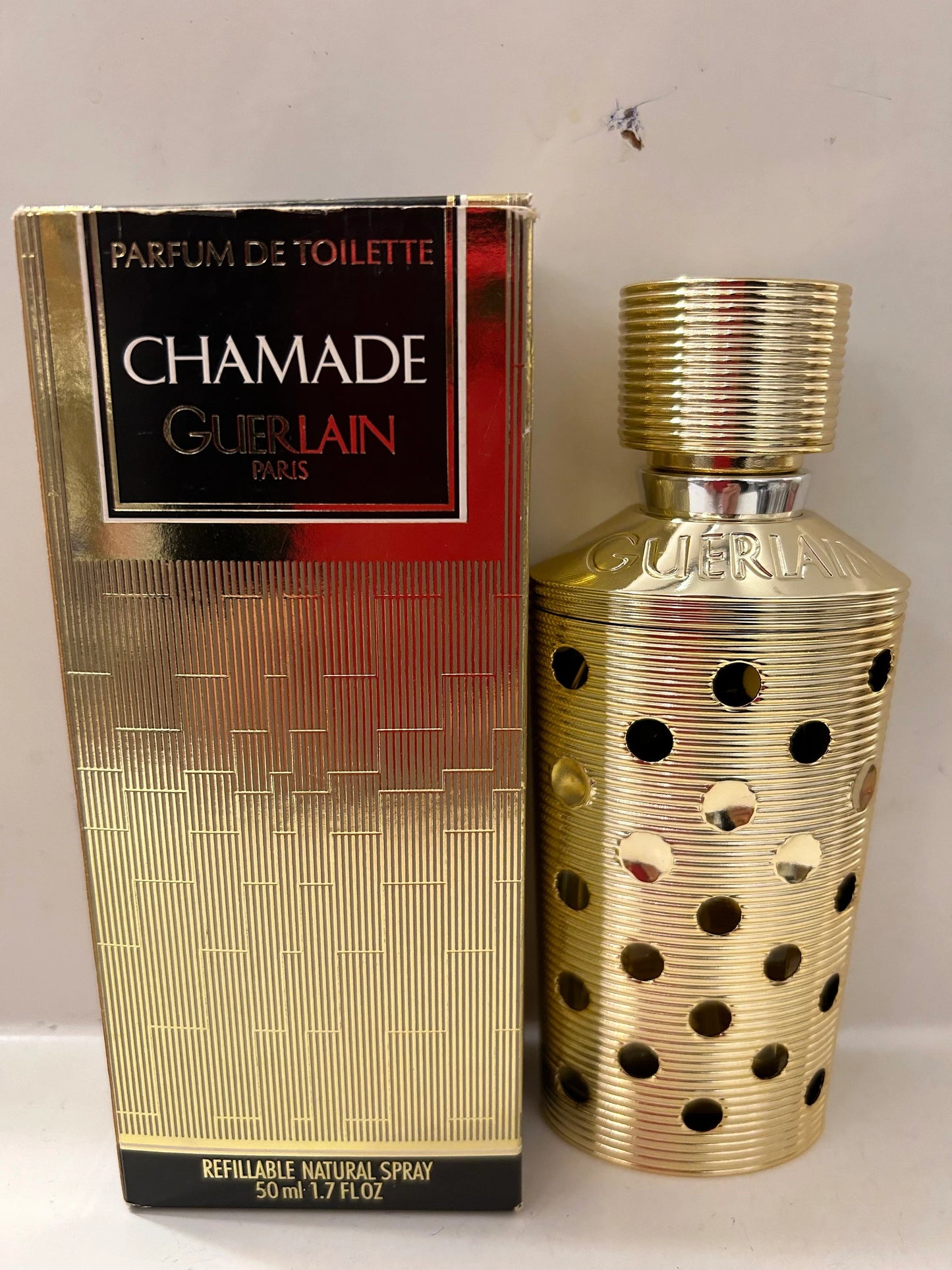 Guerlain Chamade eau de parfum 50ml recharge, vintage, rare
