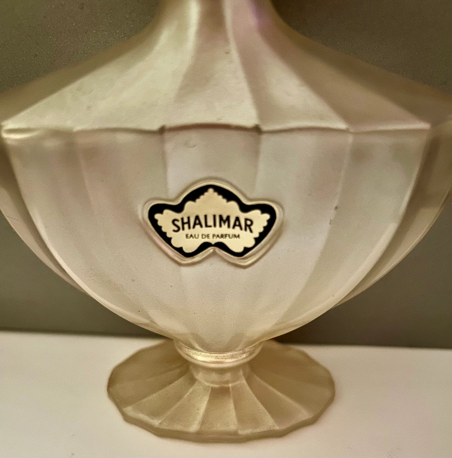 Guerlain Shalimar 60ml empty bottle, vintage, rare
